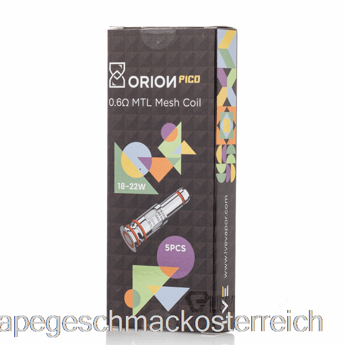 Lve Orion Pico Ersatzspulen 0,6 Ohm Pico Mesh Spulen Vape Geschmack